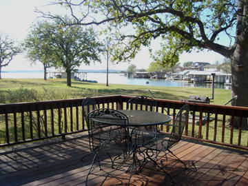 View from the Deck of the Lake House