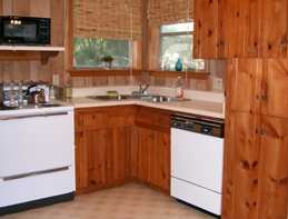Kitchen of the Lake House