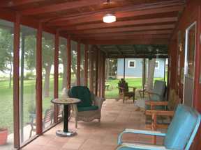 Porch of the Lake House