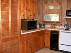 Kitchen of the Lake House