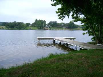 Boat Dock on Lake LBJ